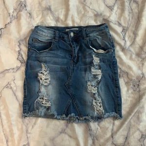 Jean skirt